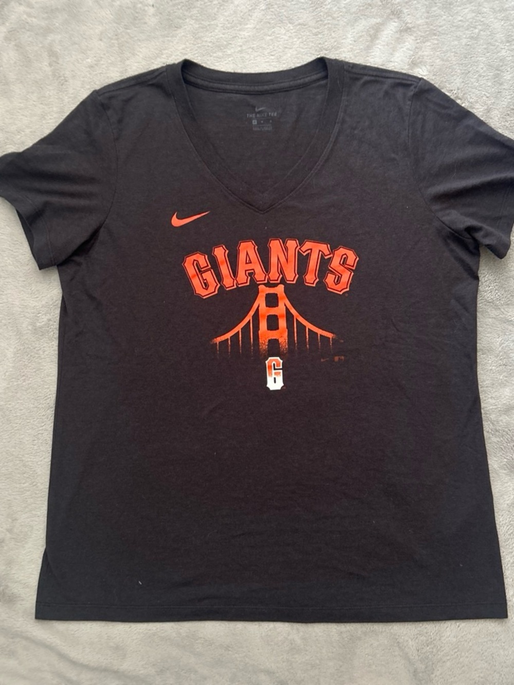 Nike Giants Black Crewneck Tee